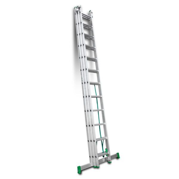Escalera de bricolaje de 3 tramos ES-TRIPLE12 n° peldaños 12